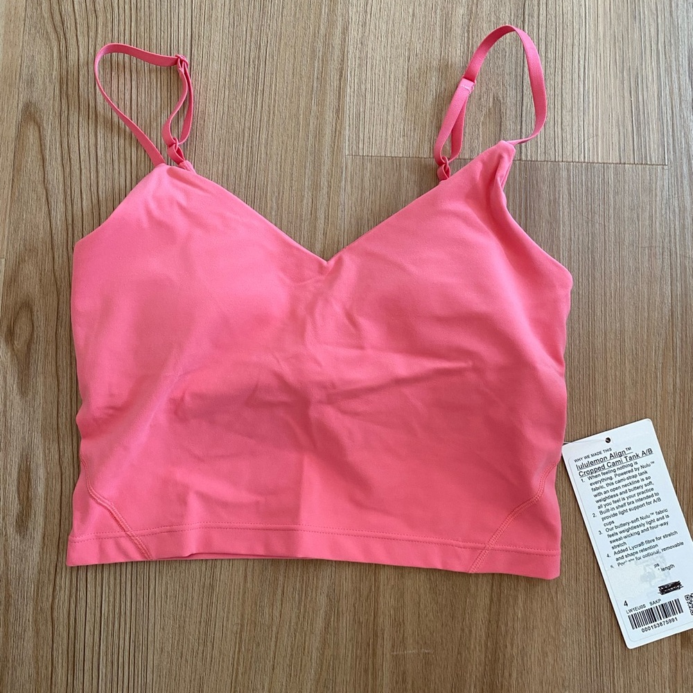 lululemon Align Cropped Cami Tank